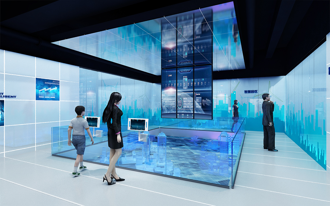 展廳展館設計之聯動數字沙盤插圖(1) 展廳展館設計之聯動數字沙盤插圖(1)