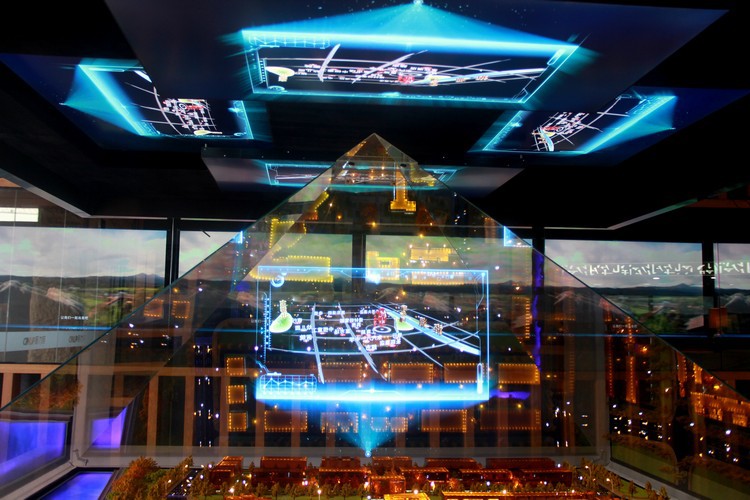 利用全息投影沙盤進(jìn)行房地產(chǎn)開發(fā)插圖 利用全息投影沙盤進(jìn)行房地產(chǎn)開發(fā)插圖