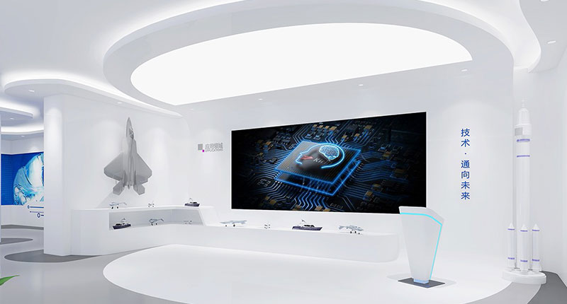 博物館設計中展陳設計形式與空間的布局插圖 展廳設計空間形態(tài)