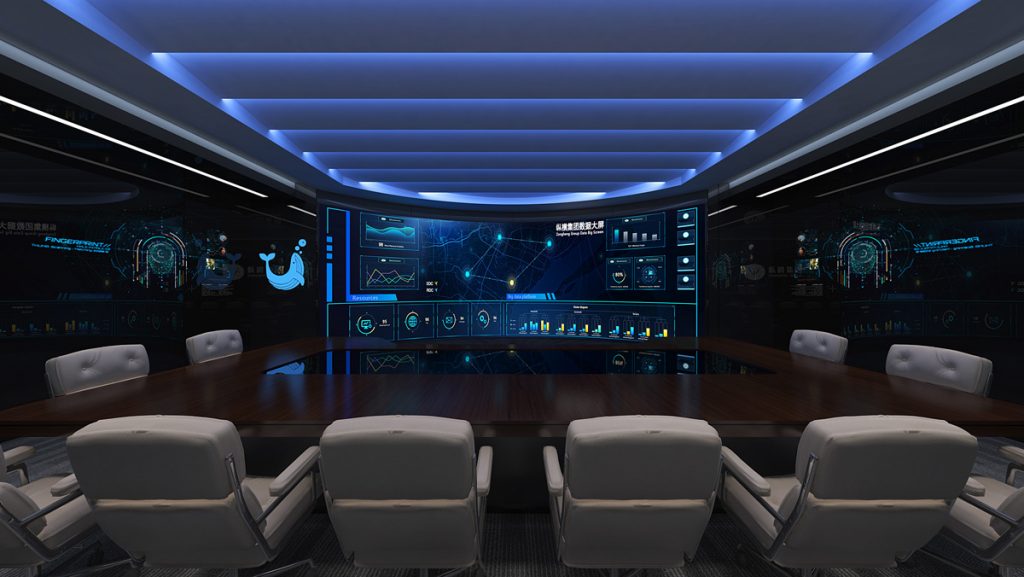 怎樣打造極具科技感的企業展廳?插圖 怎樣打造極具科技感的企業展廳?插圖